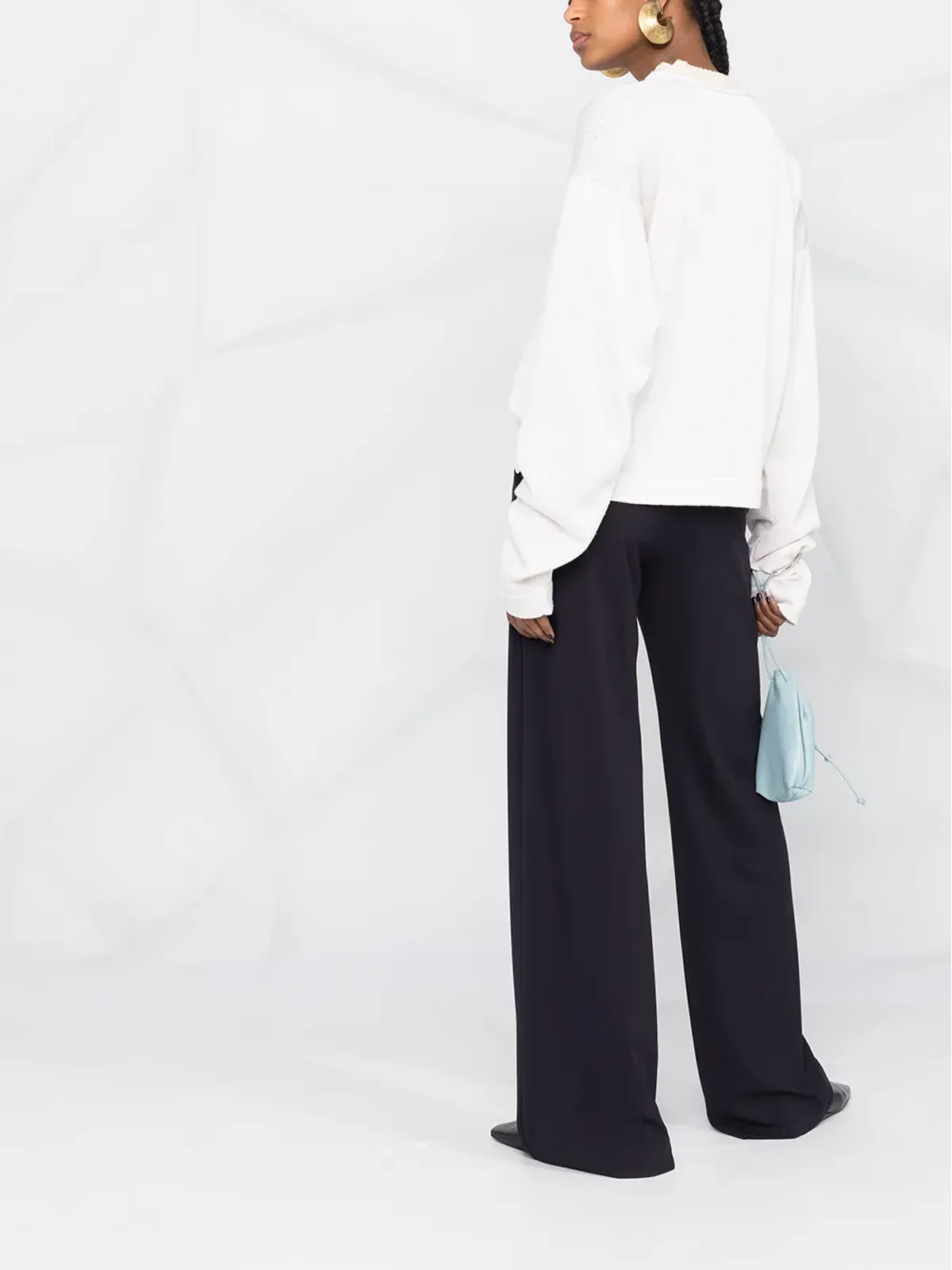 Jil Sander ツートーン ジャンパー - 画像4