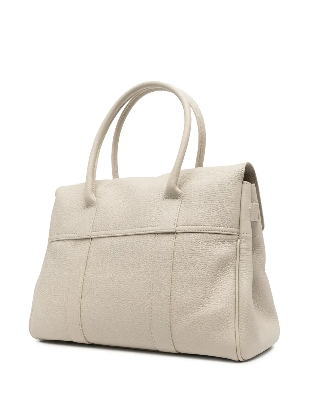 Mulberry しぼ感のあるレザーのトップハンドトート - 画像3