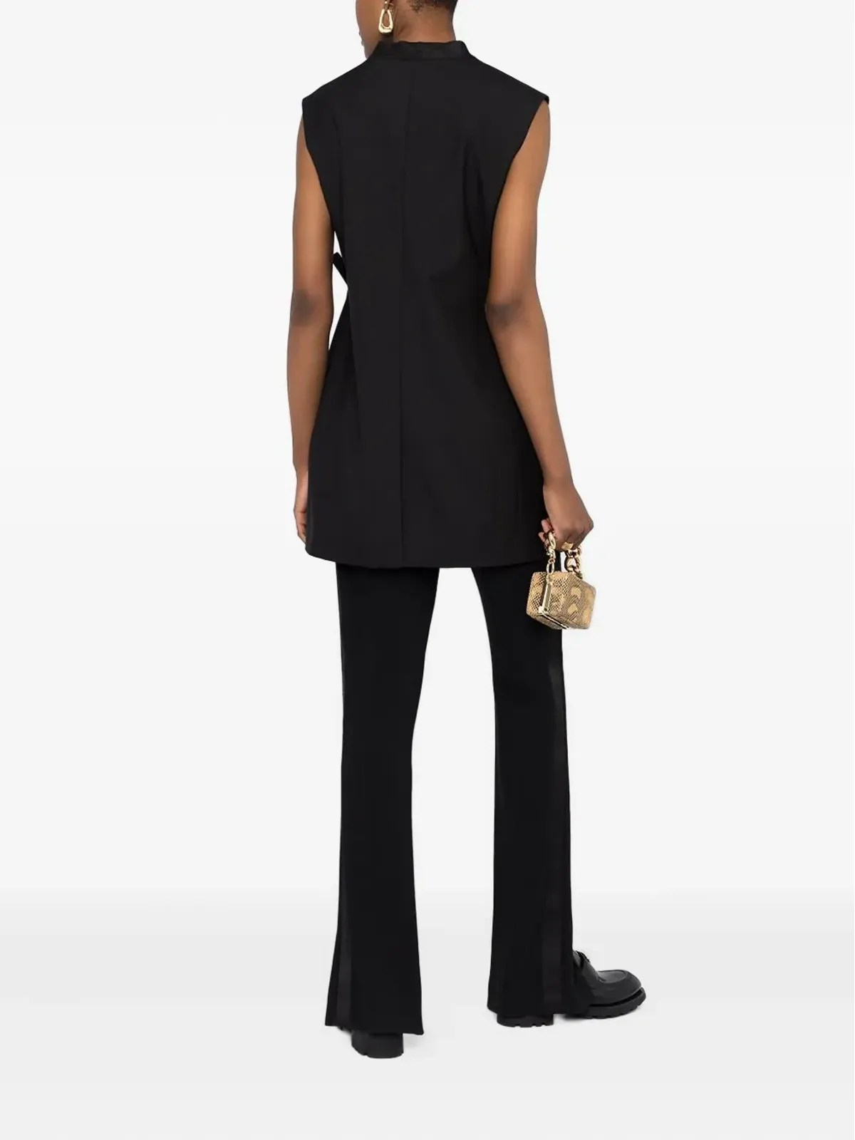 Givenchy チェーンリンクベルトベストジャケット - 画像3