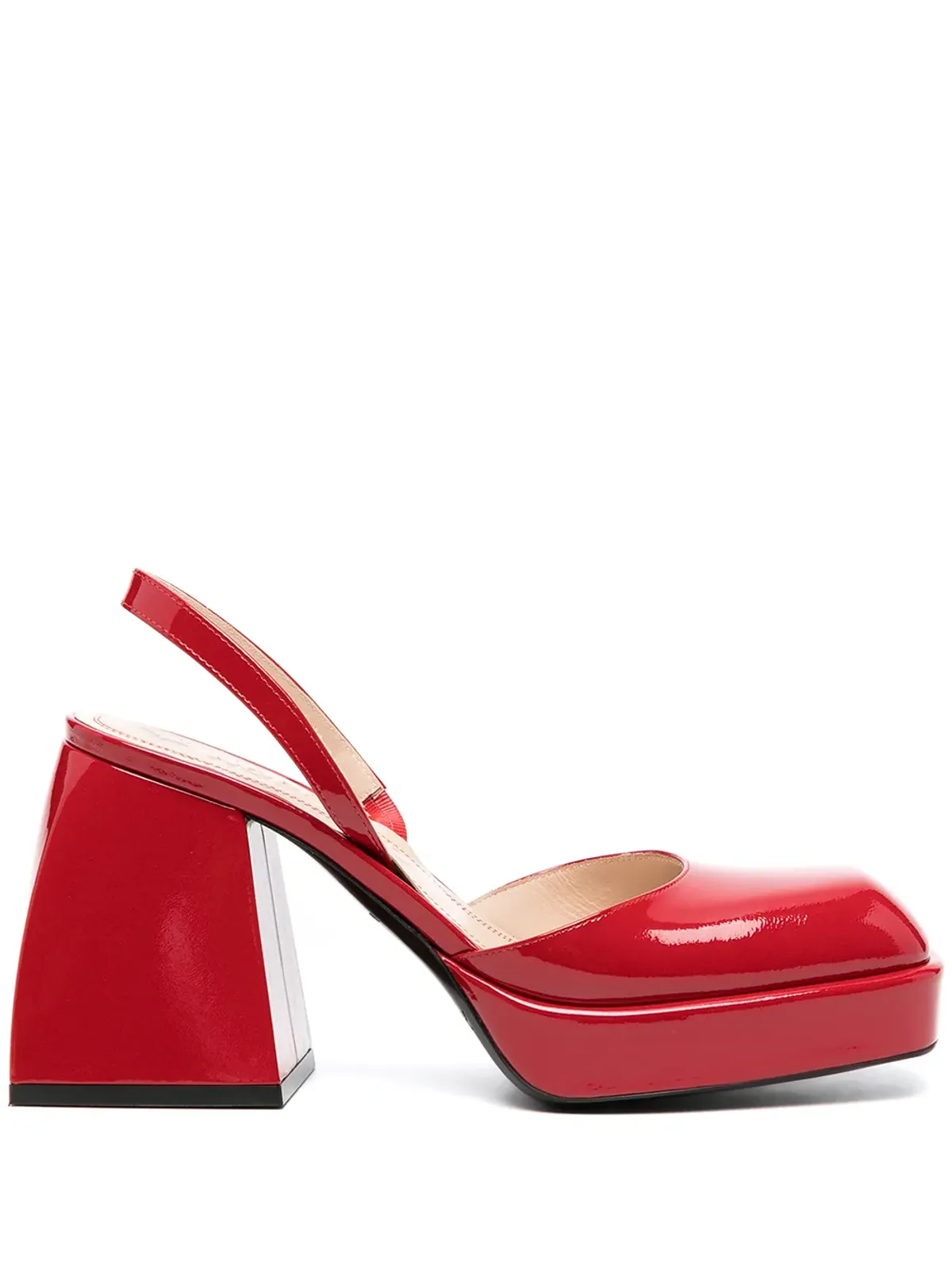 Nodaleto Bulla Jones patent-leather pumps - Red - 画像1