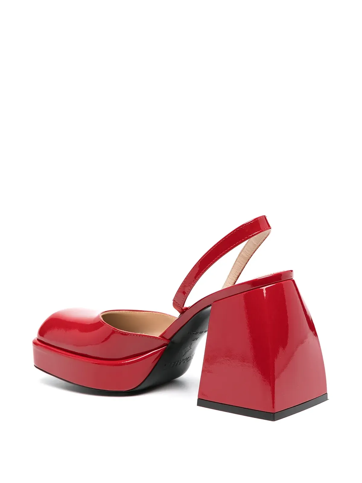 Nodaleto Bulla Jones patent-leather pumps - Red - 画像3