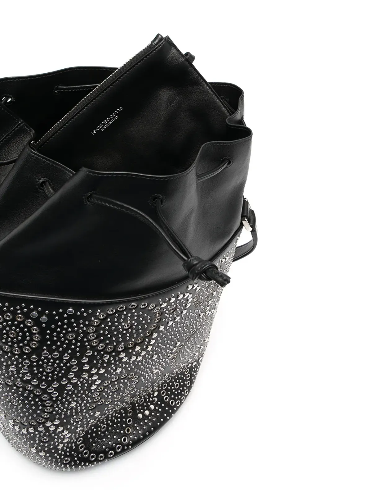 10 CORSO COMO Canopusスタッズ付きバケットバッグ - Black - 画像5