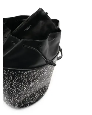 10 CORSO COMO Canopusスタッズ付きバケットバッグ - Black - サムネイル5