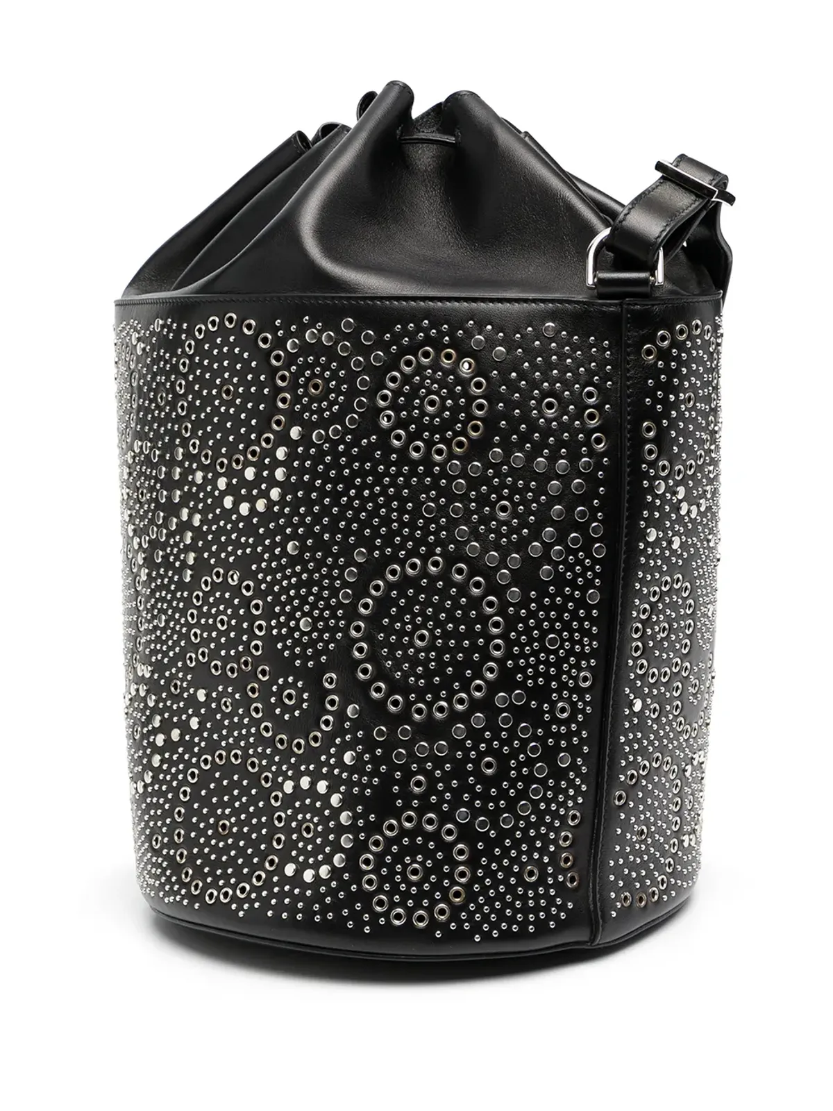10 CORSO COMO Canopusスタッズ付きバケットバッグ - Black - 画像3
