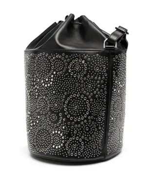 10 CORSO COMO Canopusスタッズ付きバケットバッグ - Black - サムネイル3
