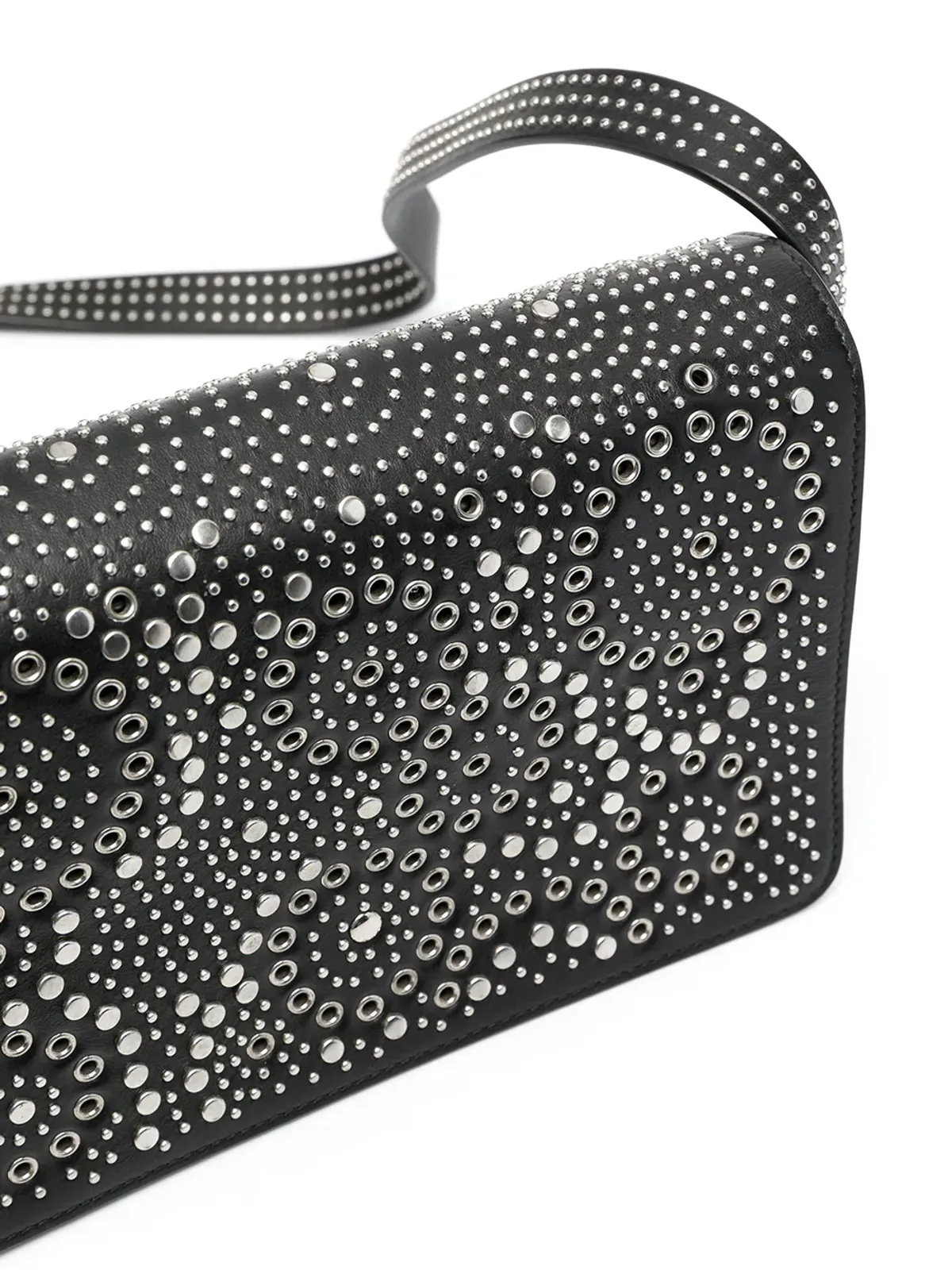 10 CORSO COMO スタッド装飾フラップカメラバッグ - 画像4