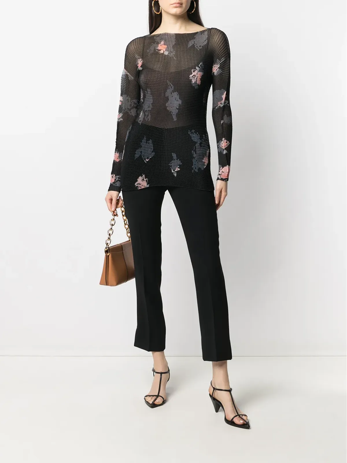 Emporio Armani クロップド丈スリムフィットパンツ - 画像2