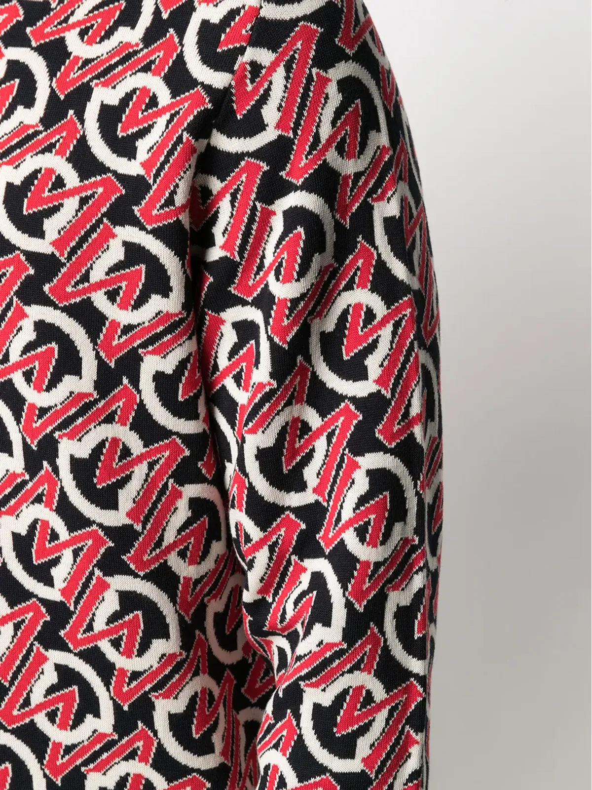 Moncler ジャカードロゴ クルーネック セーター - 画像5
