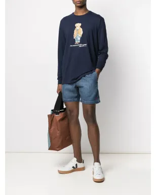 Polo Ralph Lauren ロゴ刺繍デニムショーツ - サムネイル2