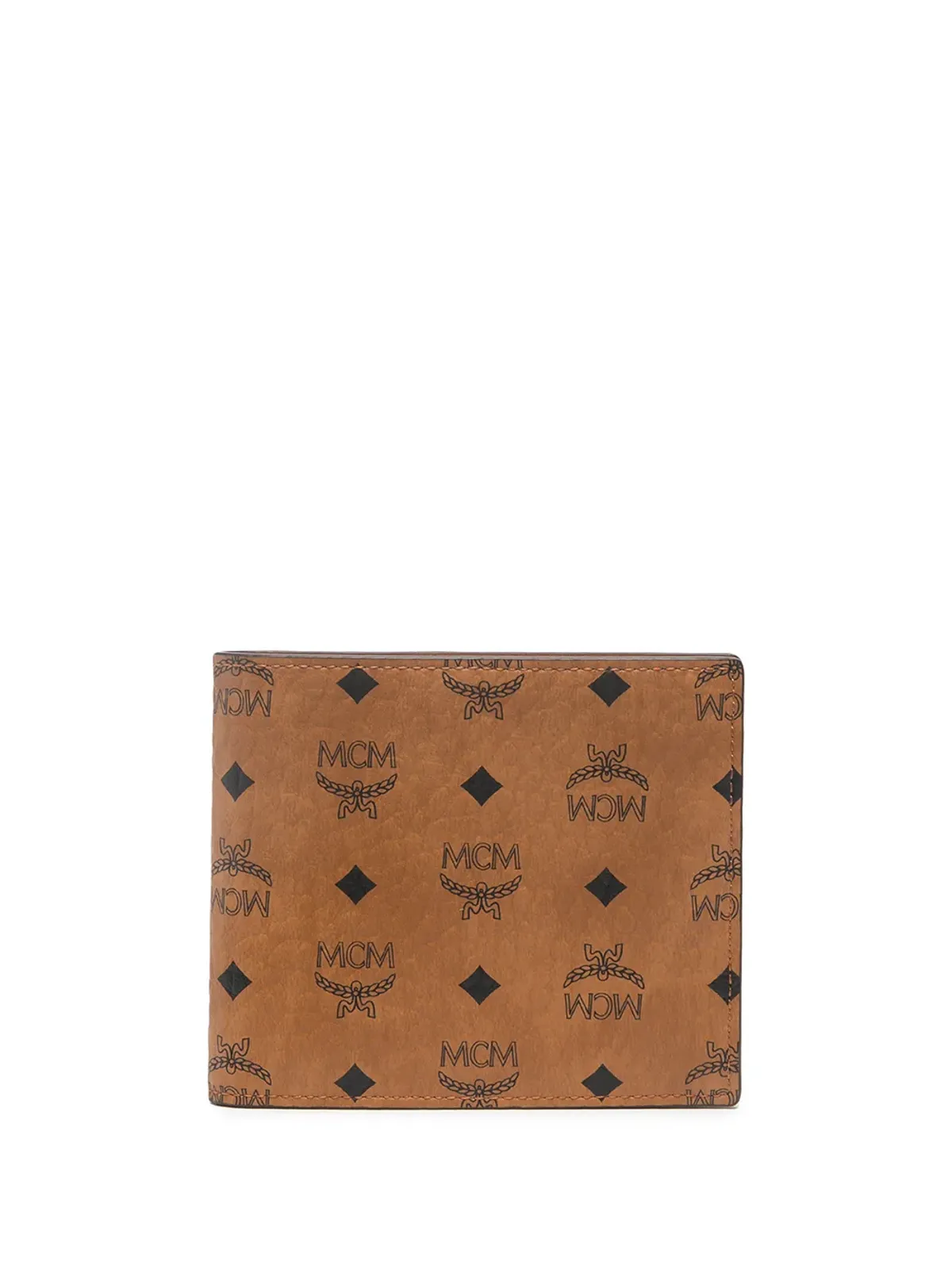 MCM Visetosプリント ビルフォールド ウォレット - ブラウン - 画像1