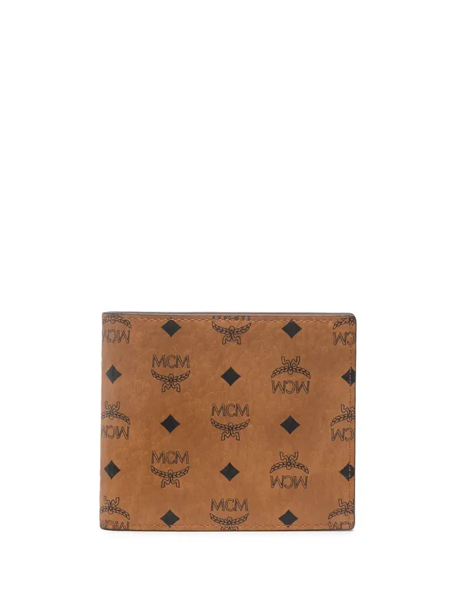 MCM MCM Visetosプリント ビルフォールド ウォレット - ブラウンの商品画像