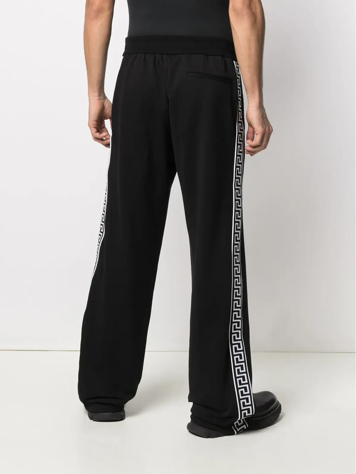 Versace 刺繍ロゴ トラックパンツ - 画像4