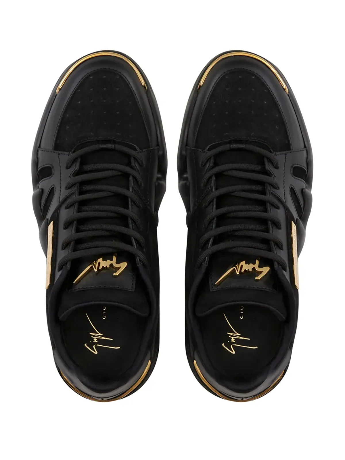 Giuseppe Zanotti タロン ミッドトップスニーカー - ブラック - 画像4