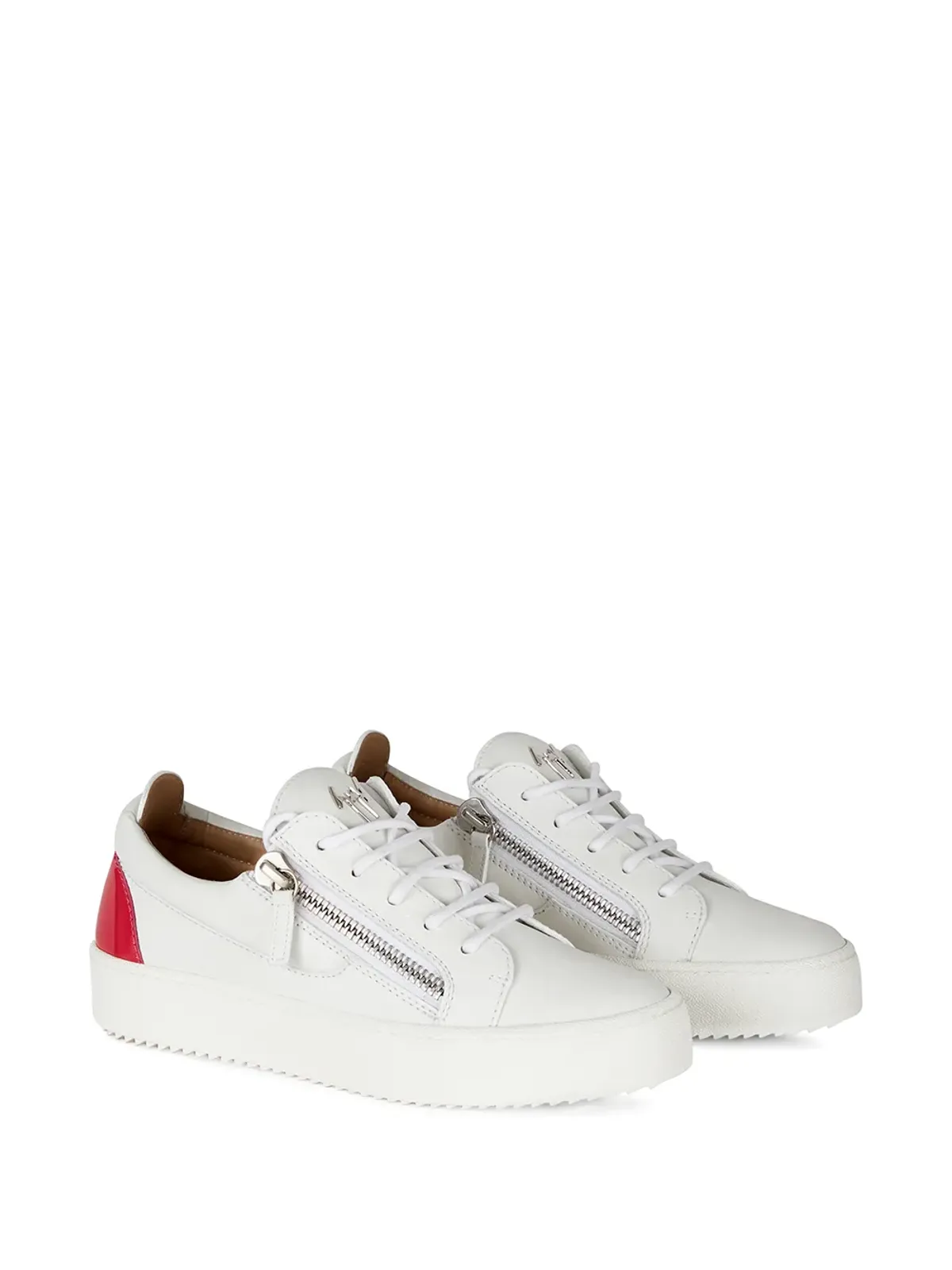Giuseppe Zanotti ダブルサイドジップスニーカー - 画像2