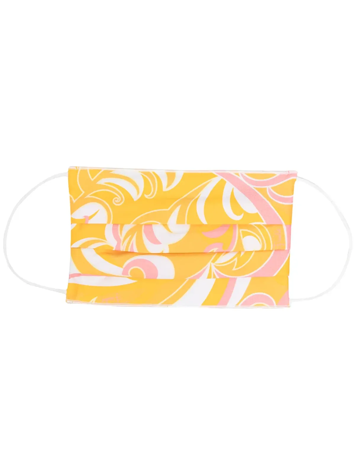 PUCCI Albizia Baby print mask - Yellow - 画像1