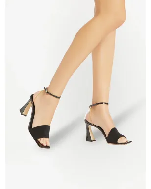 Giuseppe Zanotti sculpted-heel sandals - Black - サムネイル5