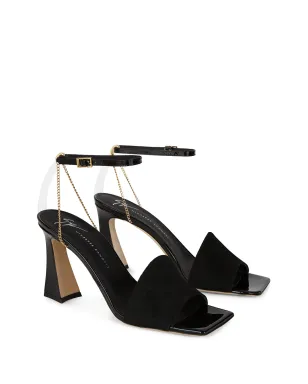 Giuseppe Zanotti sculpted-heel sandals - Black - サムネイル2