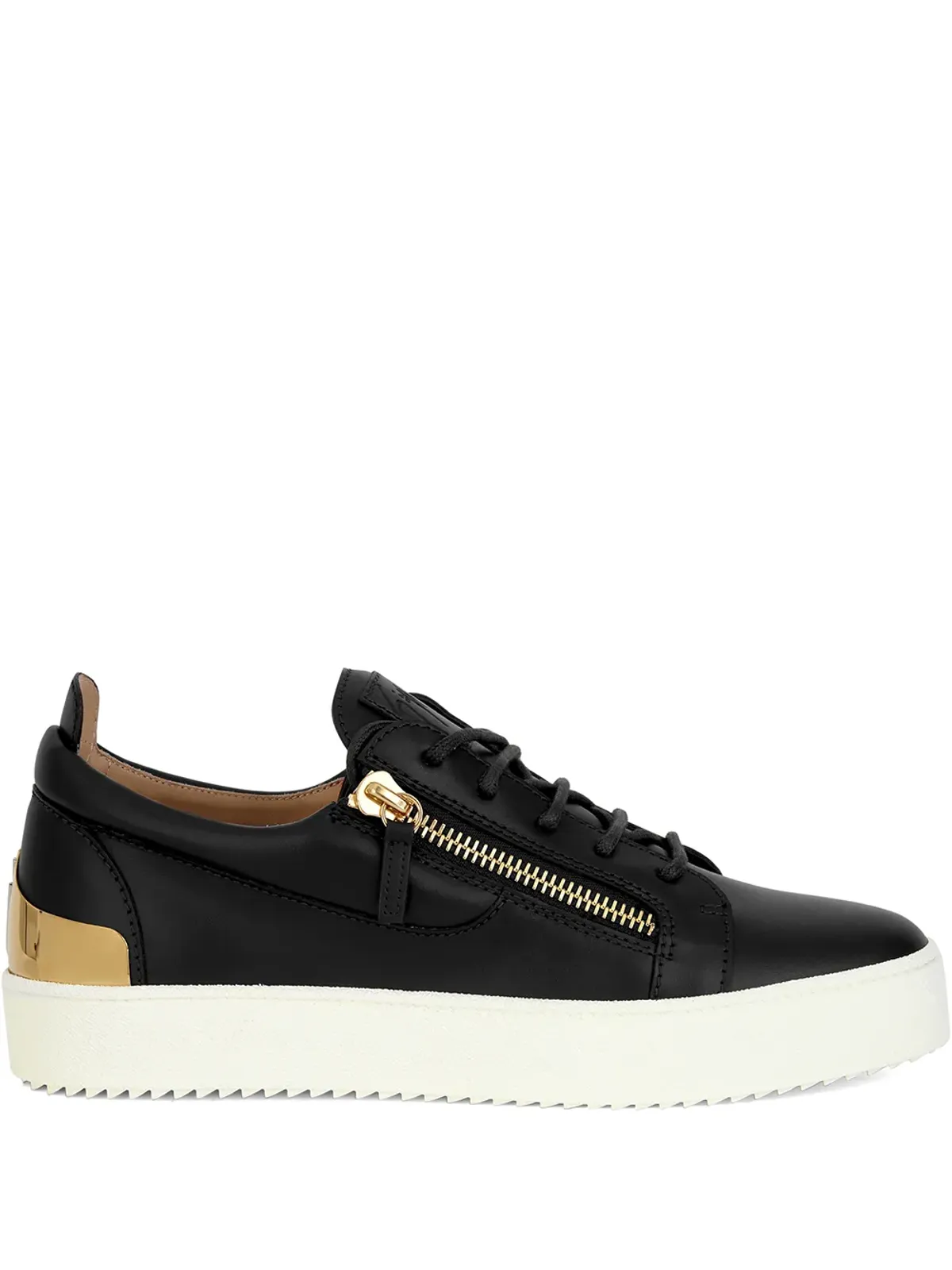 Giuseppe Zanotti フランキー・シェル ロー・スニーカー - 画像1