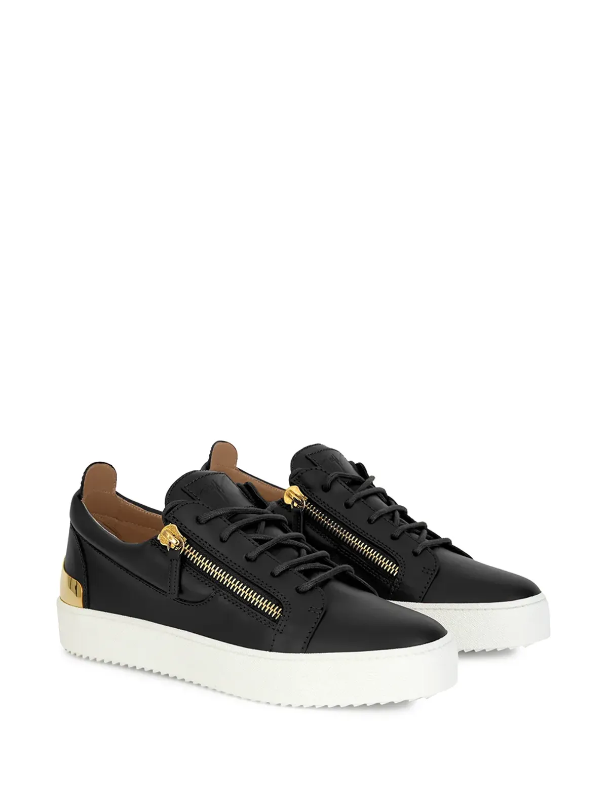Giuseppe Zanotti フランキー・シェル ロー・スニーカー - 画像2