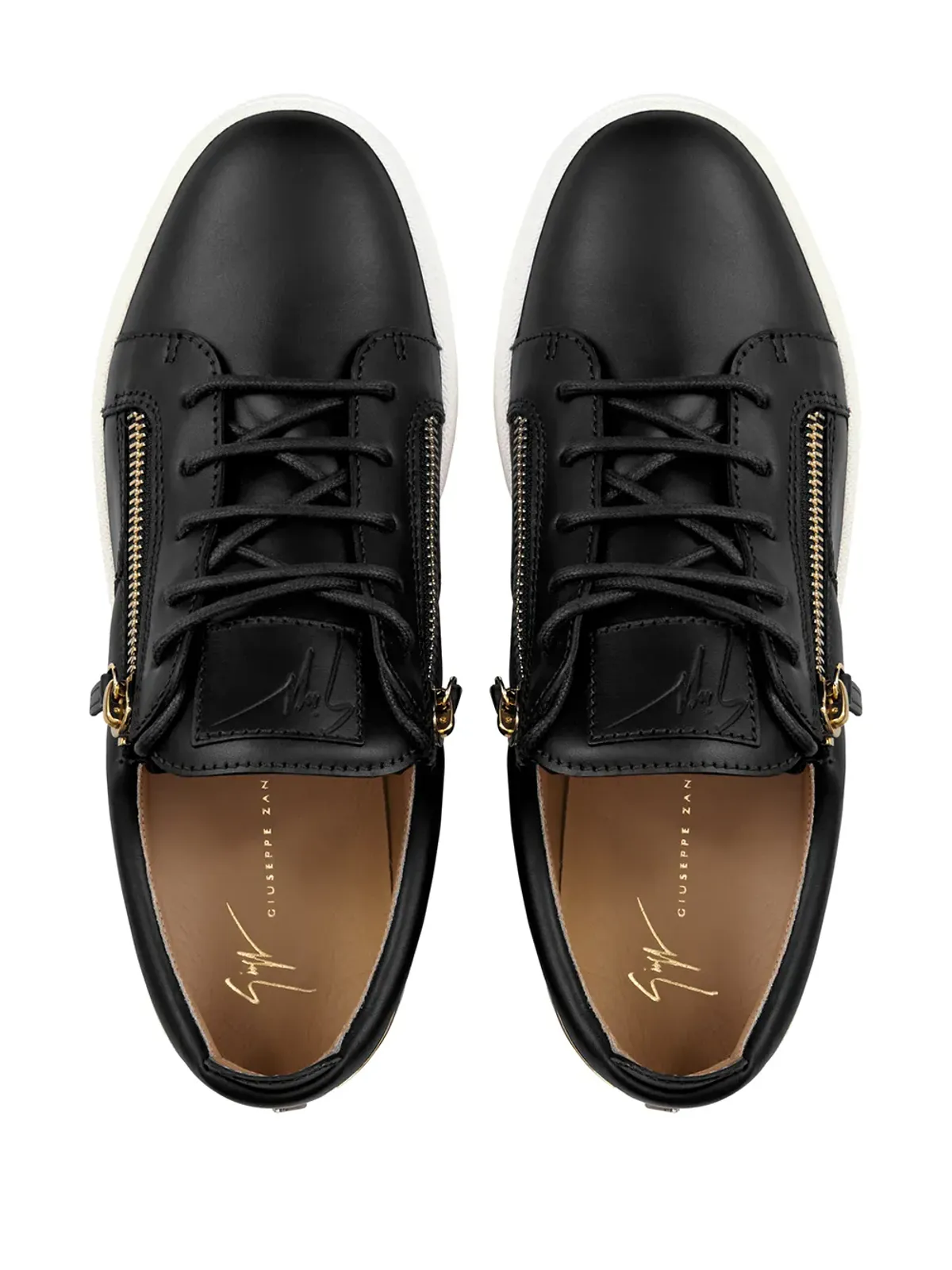 Giuseppe Zanotti フランキー・シェル ロー・スニーカー - 画像4