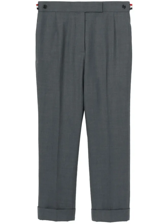 Thom Browne Thom Browne ストレートレッグパンツ - グレーの商品画像