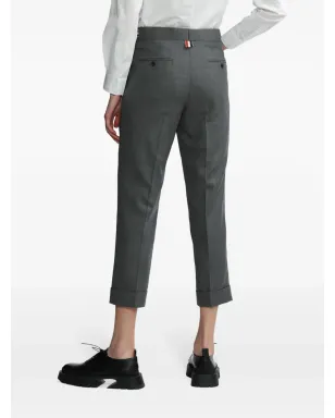 Thom Browne ストレートレッグパンツ - グレー - サムネイル4