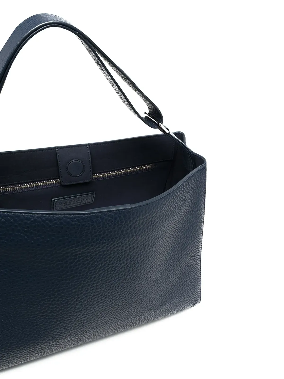Orciani ロゴ入りトップハンドルトートバッグ - 画像5