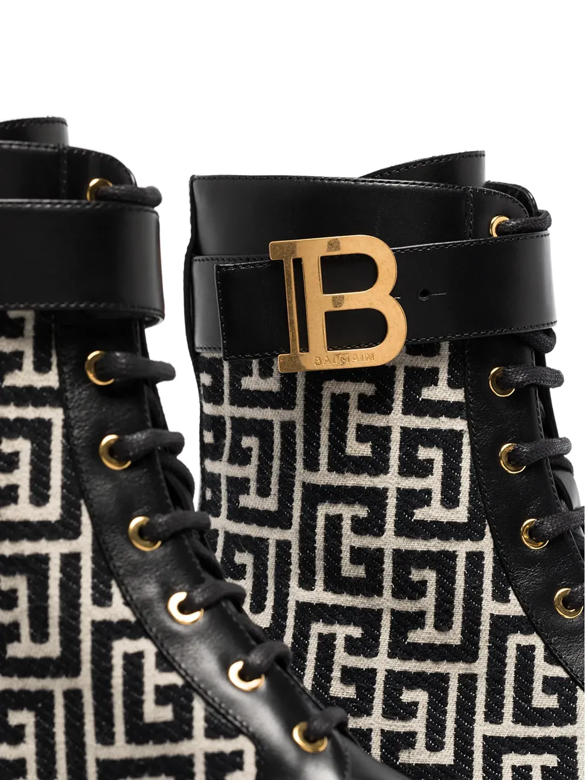 Balmain Ranger Romy モノグラム ブーツ - 画像4