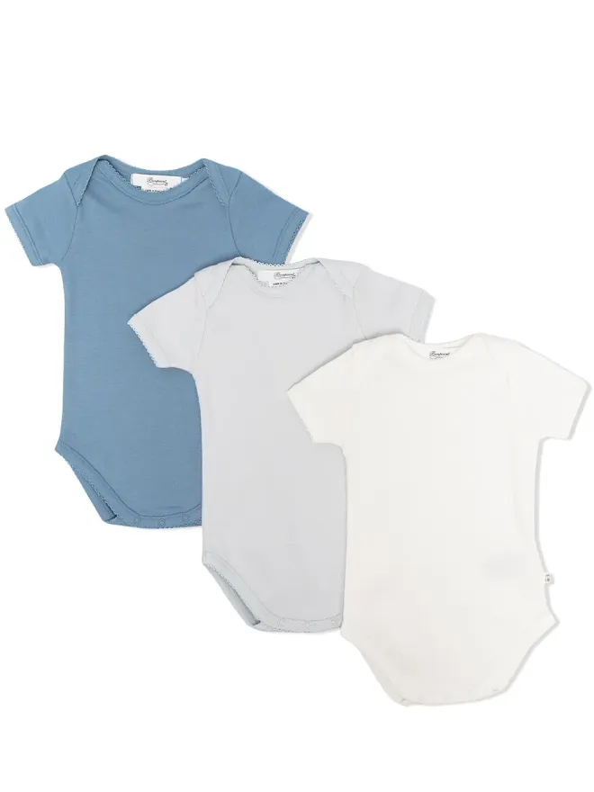 Bonpoint Bonpoint ボディスーツ三点セット - Whiteの商品画像
