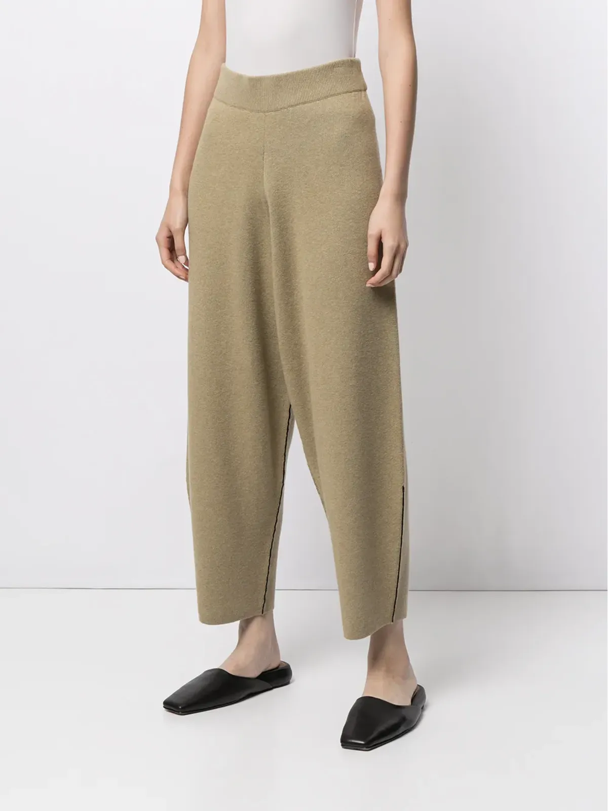 Proenza Schouler White Label テーパードクロップドパンツ - 画像3
