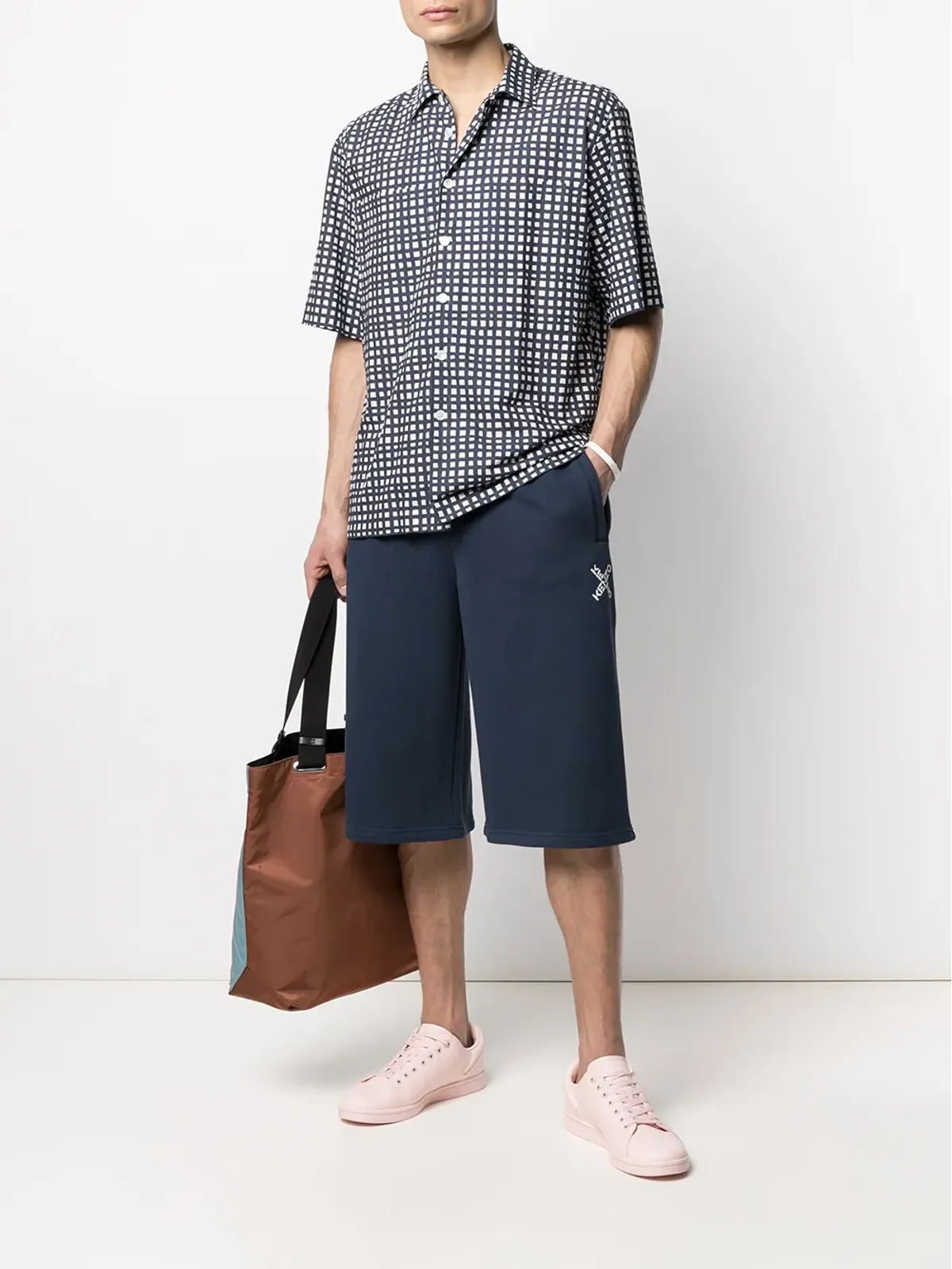 Kenzo オーバーサイズスポーツ『Little X』ショーツ - 画像2