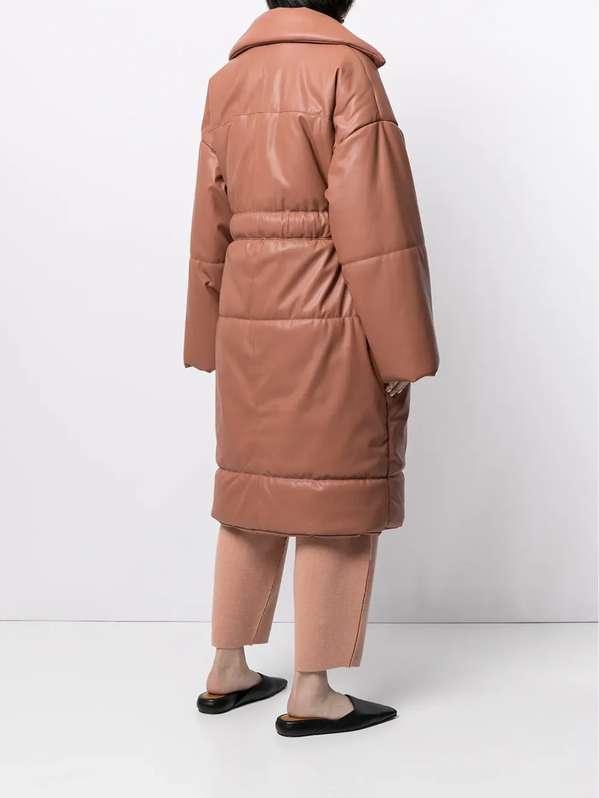 Proenza Schouler White Label ベルト付きパッド入りコート - 画像4