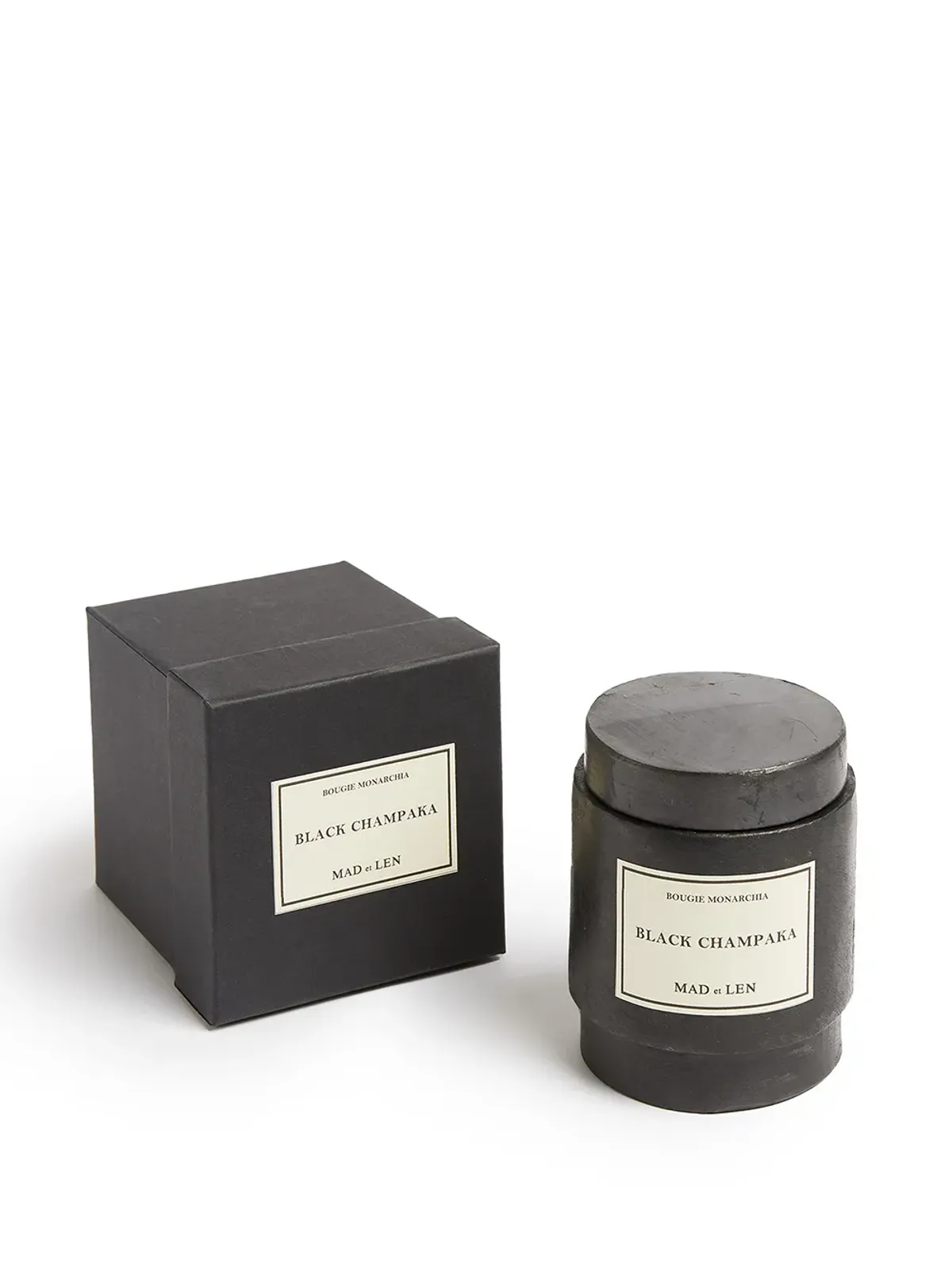 MAD et LEN Monarchia Black Champaka soya wax candle - 画像5