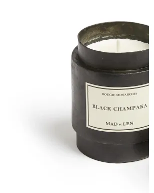 MAD et LEN Monarchia Black Champaka soya wax candle - サムネイル3