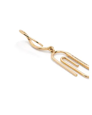 Aurelie Bidermann ペーパークリップダイヤモンドピアス - サムネイル4
