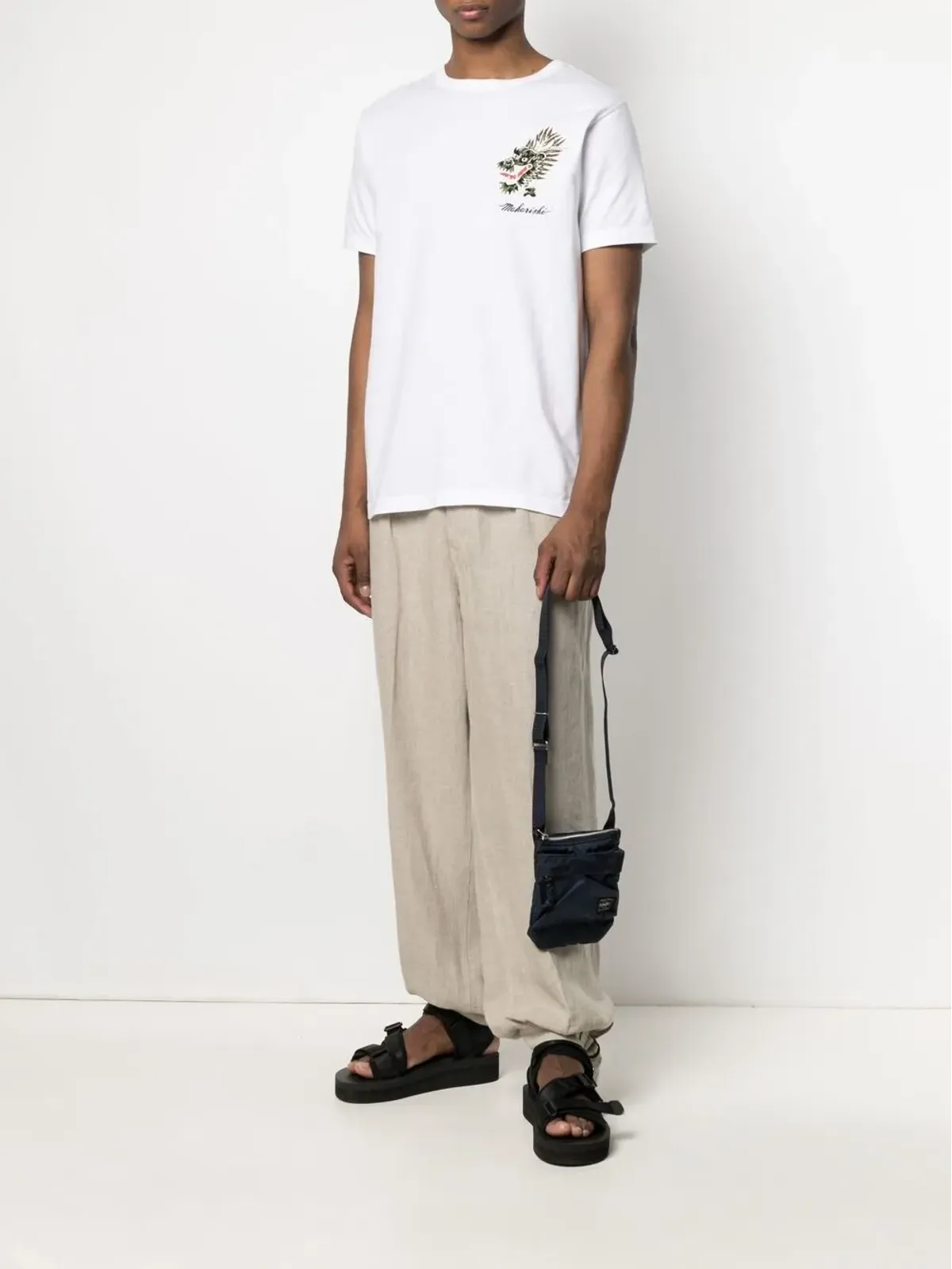 Porter-Yoshida & Co. ロゴパッチ クロスボディバッグ - 画像2