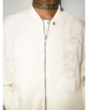Rick Owens DRKSHDW 刺繍ロゴ ボンバージャケット - サムネイル4