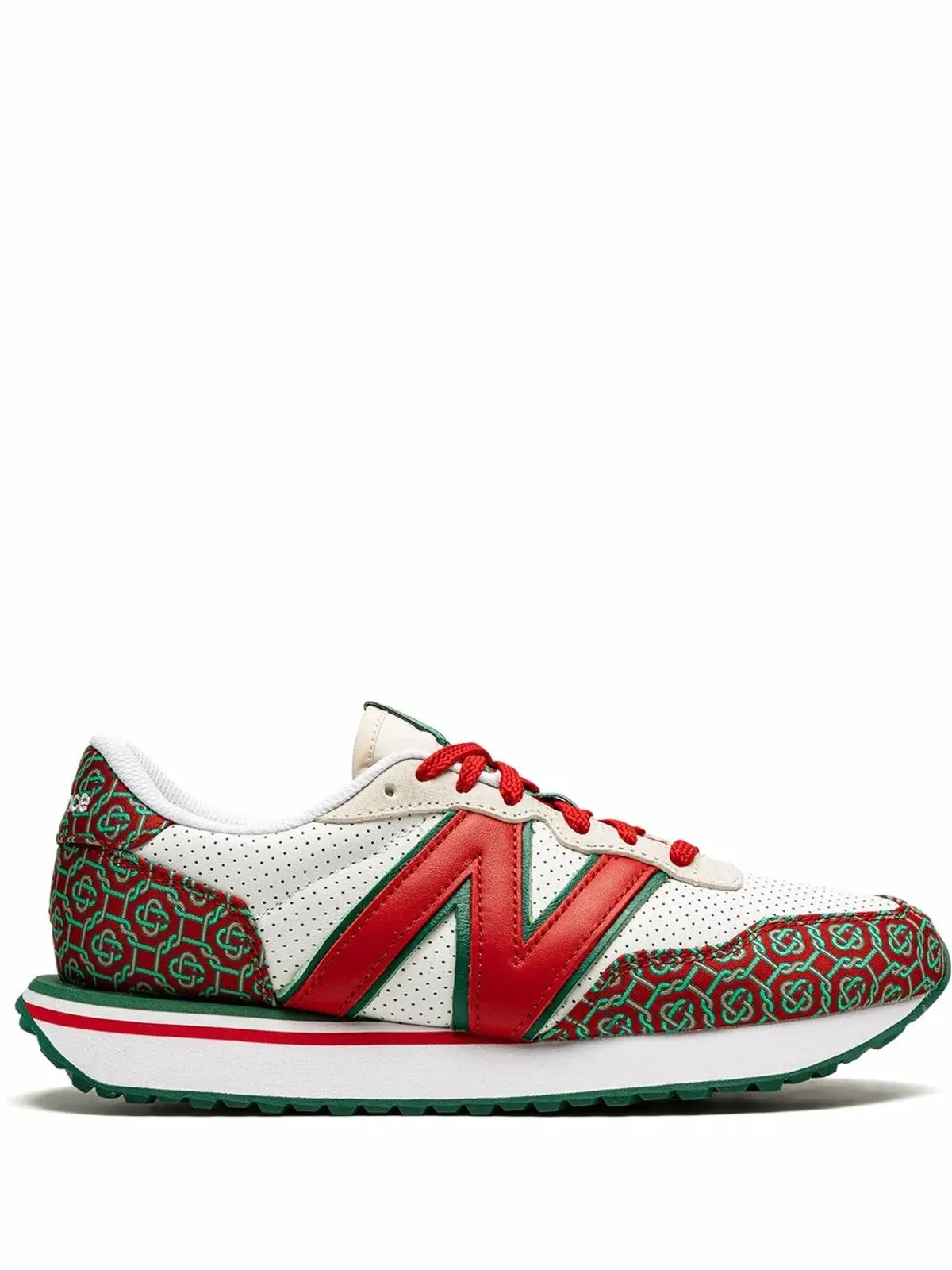 New Balance × Casablanca 237 ロー・トップスニーカー - 画像1