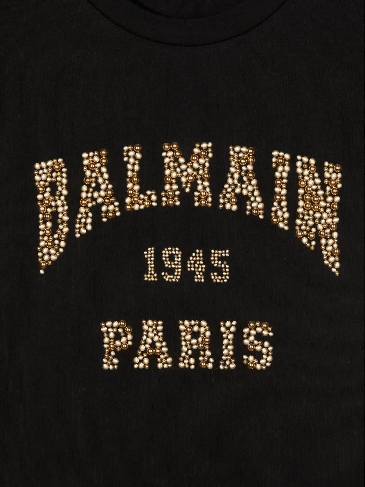 Balmain Kids ロゴ入りコットンTシャツ - 画像3