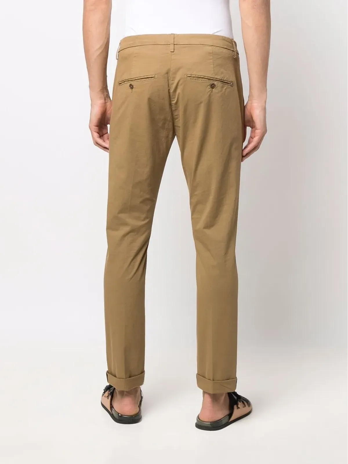 DONDUP スリムカット チノパンツ - 画像4
