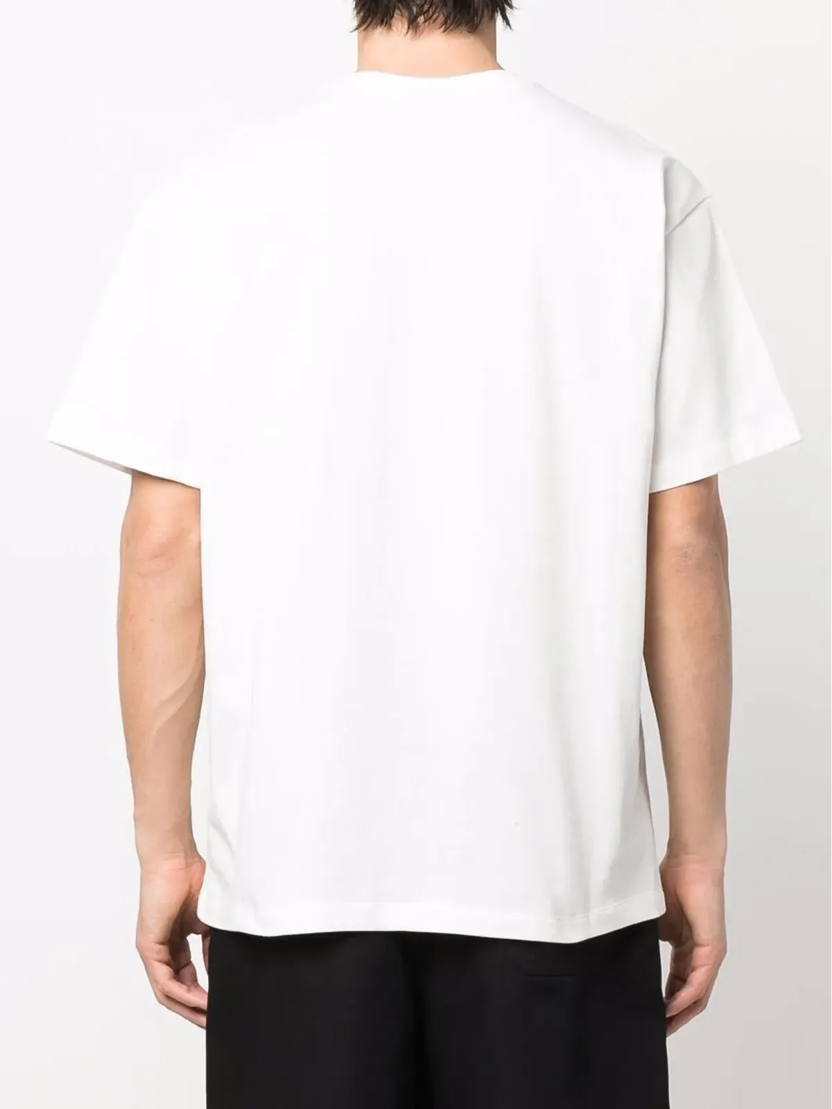 Just Don ロゴプリント半袖Tシャツ（ホワイト） - 画像4