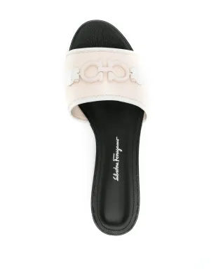 Ferragamo Rhodes Ganciniロゴサンダル - サムネイル4