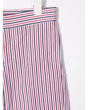 Thom Browne Kids RWBストライプ コットンショーツ - サムネイル3
