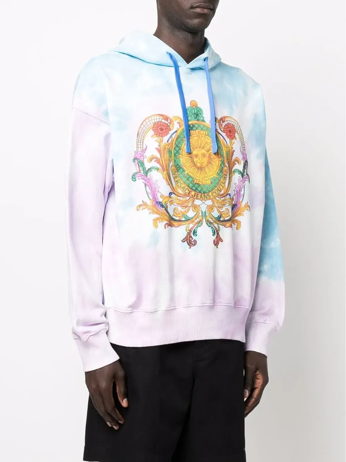 Versace Jeans Couture バロッコプリント タイダイ フーディー - 画像3