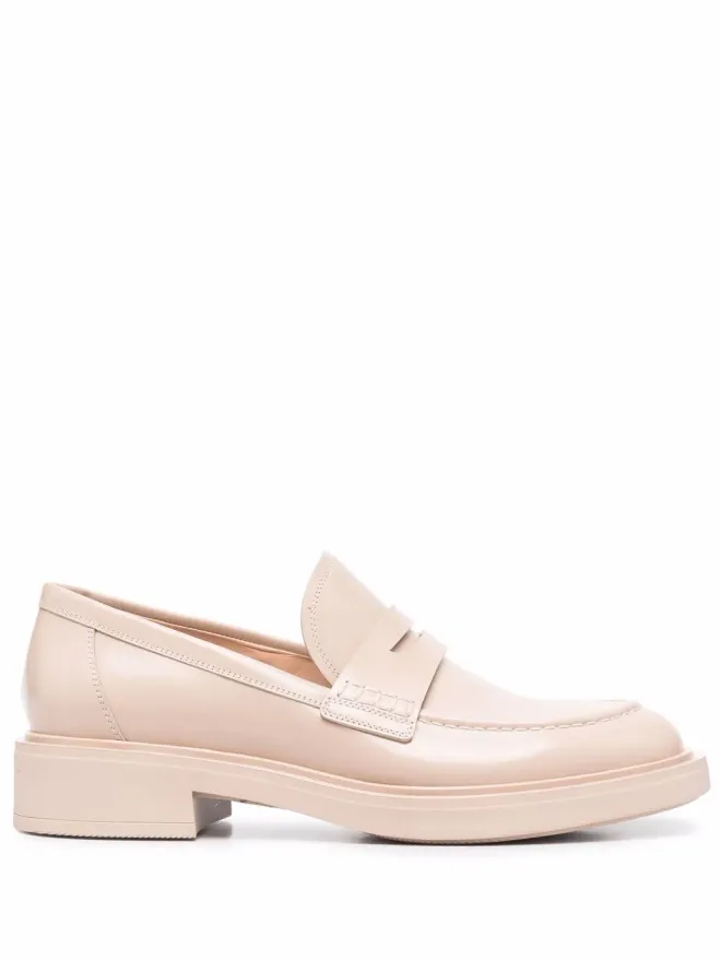 Gianvito Rossi Gianvito Rossi Harris leather loafersの商品画像