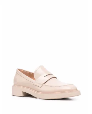 Gianvito Rossi Harris leather loafers - サムネイル2