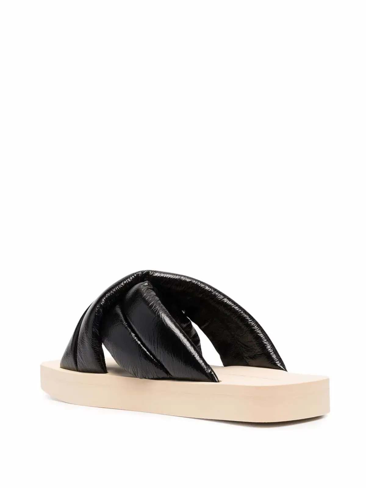 Proenza Schouler crossover slide sandals - Black - 画像3