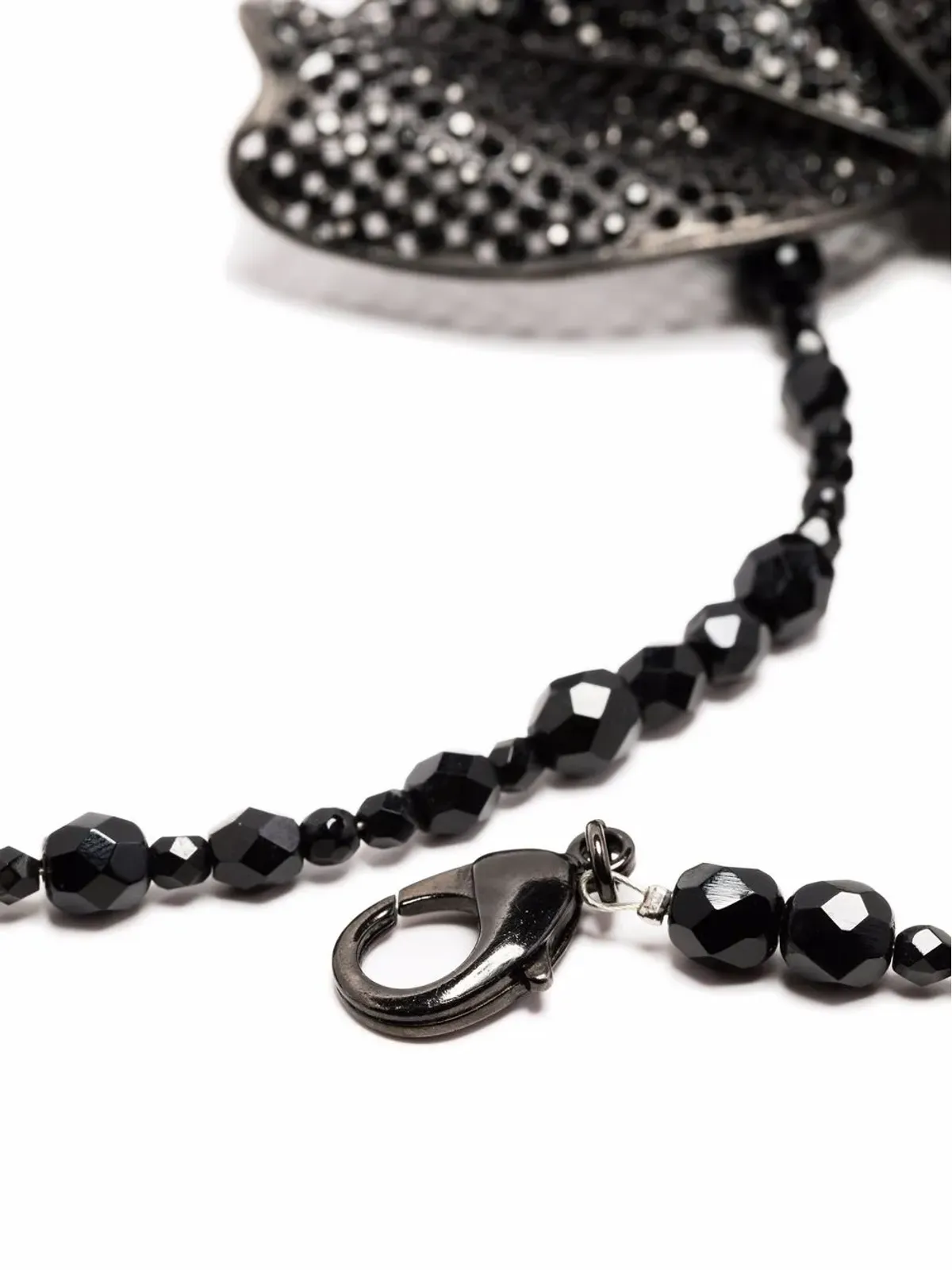 CHANEL ビンテージ 2009年 ボウモチーフ ビーズネックレス - 画像3