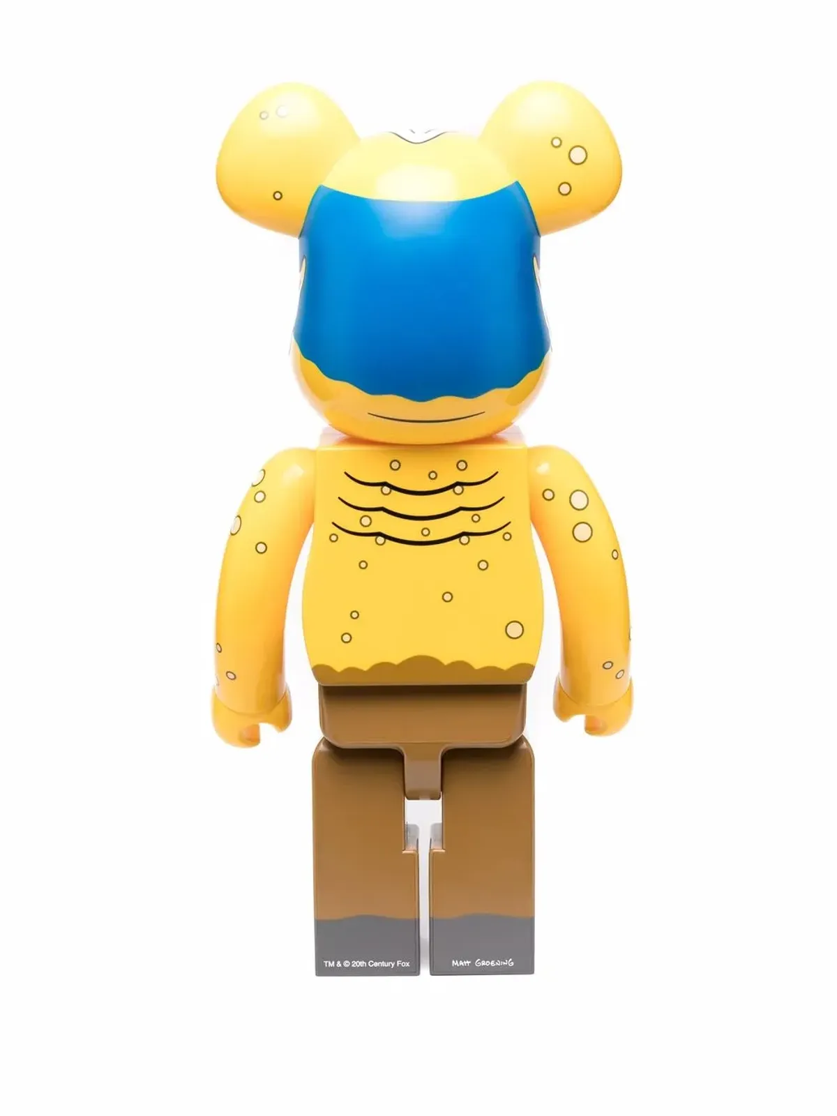 MEDICOM TOY Simpsons Cyclops BE@RBRICK フィギュア イエロー - 画像2