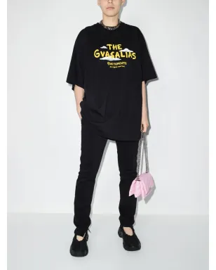 VETEMENTS スプリットカフ トラックパンツ - ブラック - サムネイル4